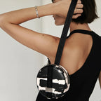 Cork Circle Shoulder Bag