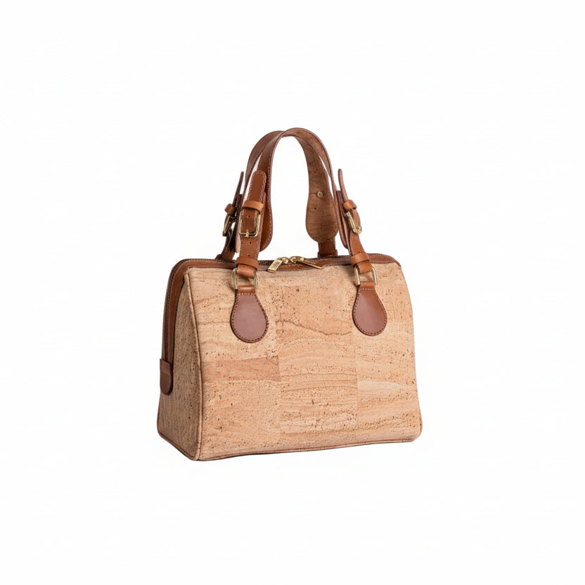 Cork Retro Short Handbag