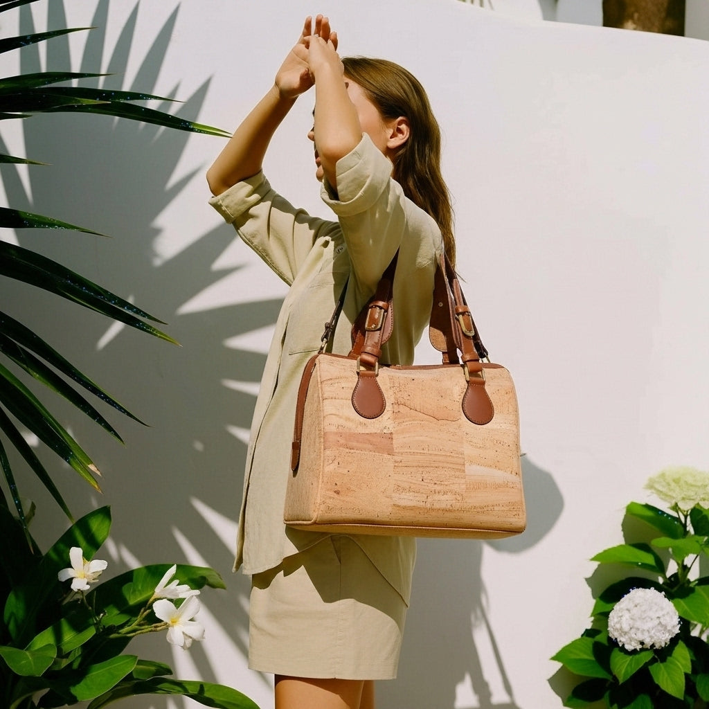 Cork_Retro_Short_Handbag