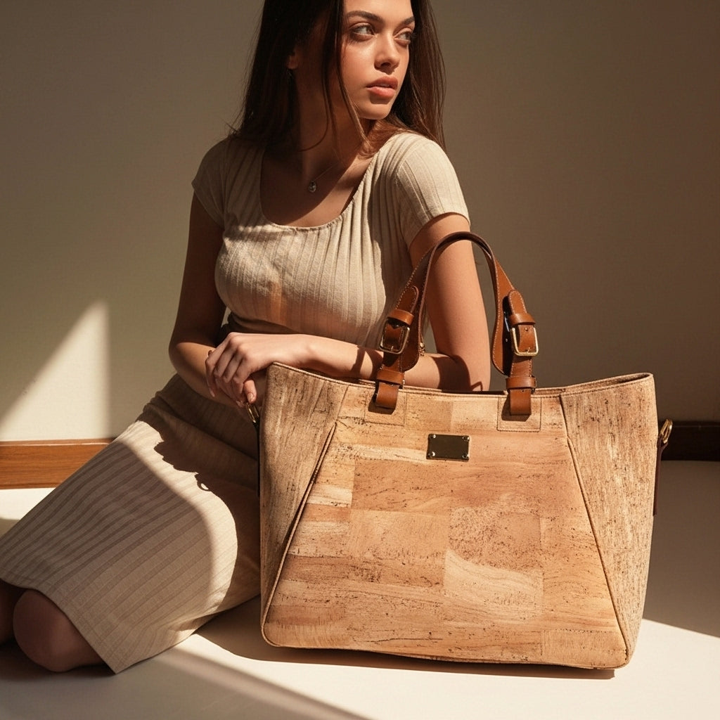Cork Tote & Crossbody Bag